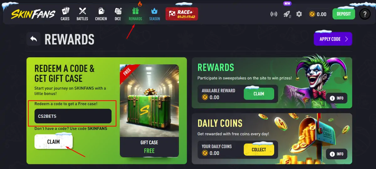 Skin.Fans Promo Code 